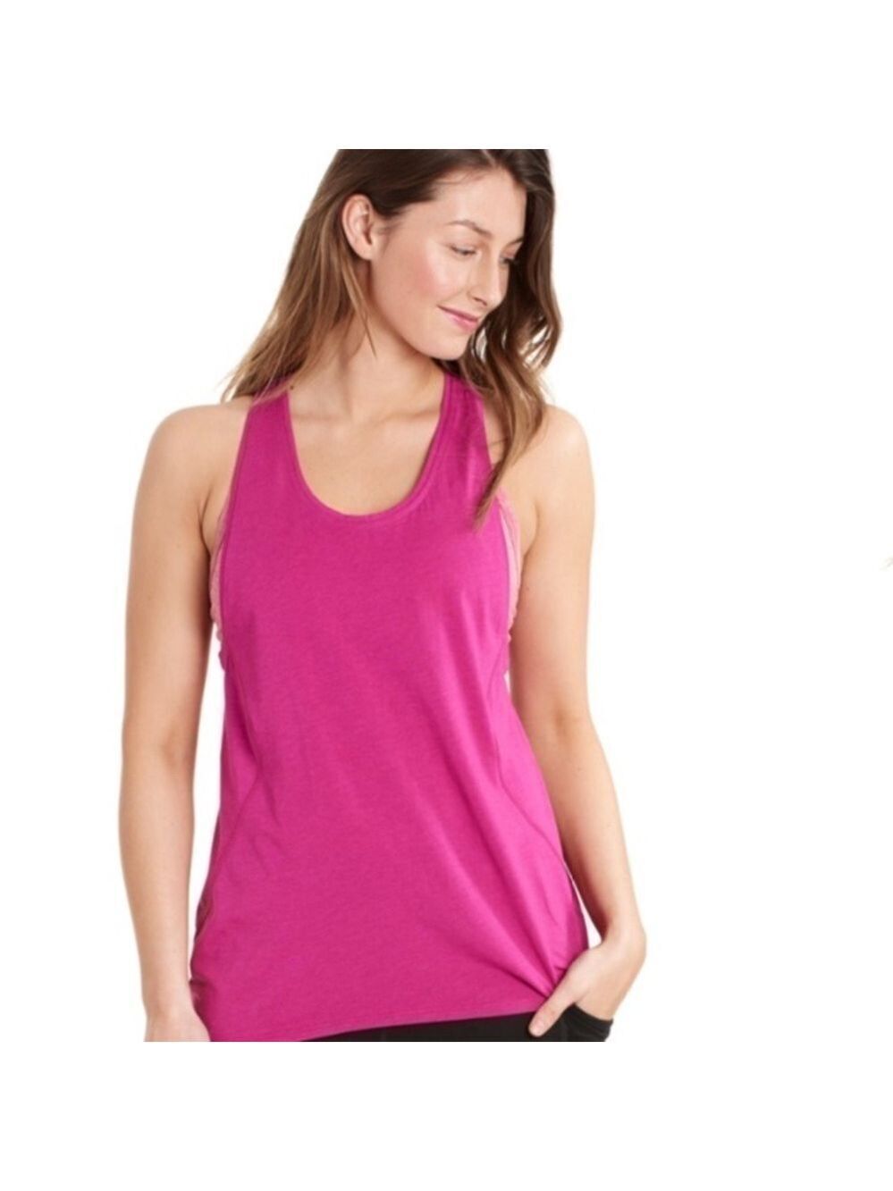 Nwt Lole Anella Sleeveless Pink Sport Tank Top